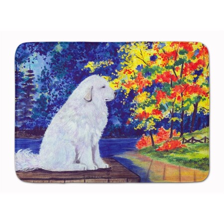 Carolines Treasures Great Pyrenees Machine Washable Memory Foam Mat SS8240RUG